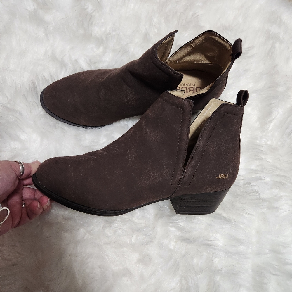 JBU x Jambu/ Brown Parker Booties